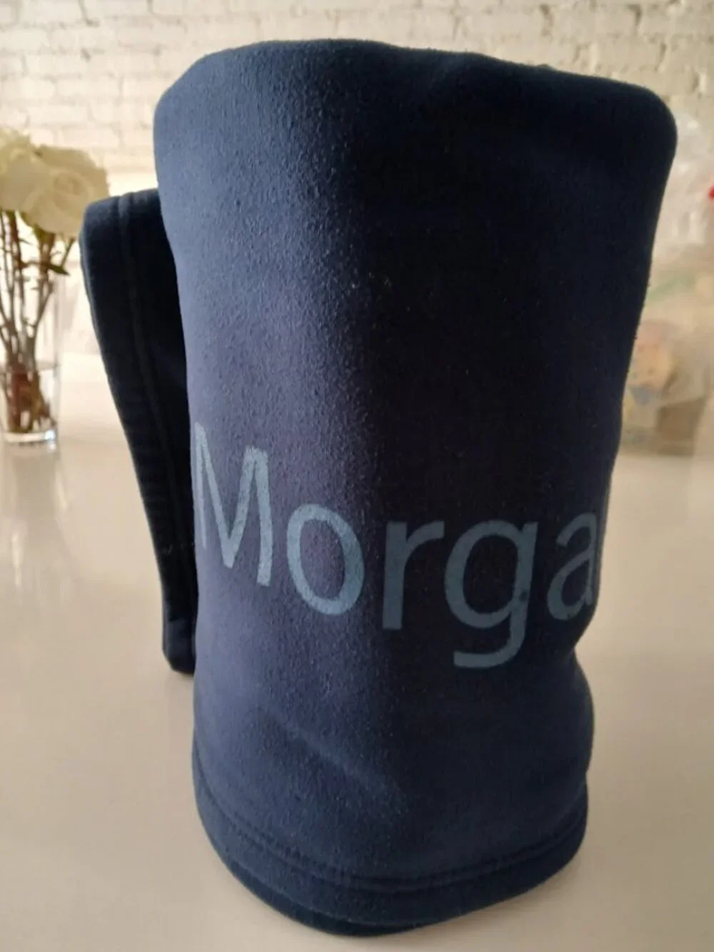 MORGAN STANLEY official Investment banker Blanket - cotton